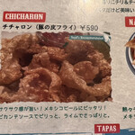 メキシコ酒場 サンズ・ダイナー - 豚さんの皮