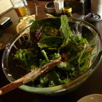 Toritetsu - 有機農法で育ったとり鉄健康サラダ 609円