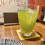 Robatayaki Udatsu - 緑茶ハイ