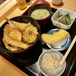 尾州  - 福助定食(キスと野菜の天丼)