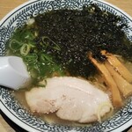 丸源ラーメン - 磯海苔塩ラーメン(糖質50％オフ麺)