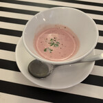 カフェ＆デリ マルゴ - DELLプレートのスープ