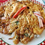 鳳儀亭飯店 - この酸っぱくない甘辛味付け天津丼にはまりちょいちょい来てました。