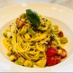 The Fishermans Daughter - Chilled Pasta with Tomato and Avocado