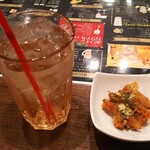 グリルキング - ジンジャーエールとお通し