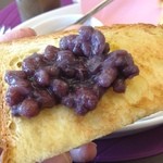 あんじゅ - 餡子を乗せて