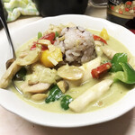 がばちょ - グリーンカレー（米）（630円）