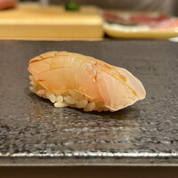 新橋 天鮨 - 縞鯵