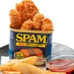 スパムカツ&ポテトフライ