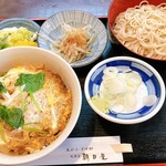 代官山 朝日屋 - カツ丼セット