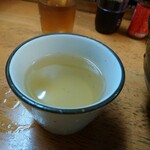 関西風手打うどん いらっしゃい - 添えられる温かい汁