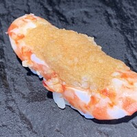 立喰 鮨となり - 久米島車海老で名物の唐子づくり