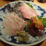 金沢おでんと日本海料理 加賀の屋 - 刺し身盛り合わせ「志津川」