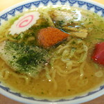 龍上海 東根店 - 赤湯からみそラーメン：950円／2022年5月