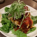 万宝家 - ヤンニョンチキン（￥1000）