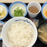 Matsuya - 定番朝定食-納豆