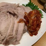 万宝家 - 蒸し豚（キムチ付き）（￥850/1人前）
