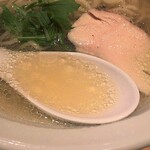 ラーメン 普通 - 貝出汁塩ラーメン