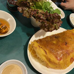 サイゴンレストラン - 海鮮パリパリお好み焼き