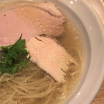 ラーメン 普通 - 貝出汁塩ラーメン