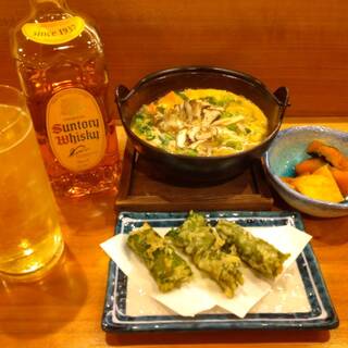 [Person set] Rice porridge, 2 dishes, 1 drink ¥2000!