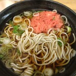 ふじ - 紅生姜天そば