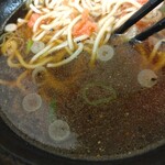 ふじ - お汁も次第に...