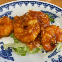 横浜中華街 北京飯店 - エビのチリソース