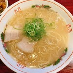 一葉軒 - ラーメン半やきめしセットのラーメンです。（2022.3 byジプシーくん）