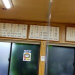 坂本 - メニュー表