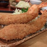 まるは食堂 - 海老フライ