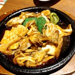 Warawara - 鶏ときのこのオイスター炒め　６５８円