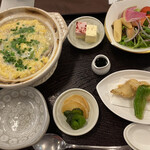 Resutoran Shiruku Rodo - ランチ：下関産真ふぐの雑炊セット