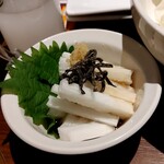 Warawara - 長芋の塩昆布ぽん酢　３２８円