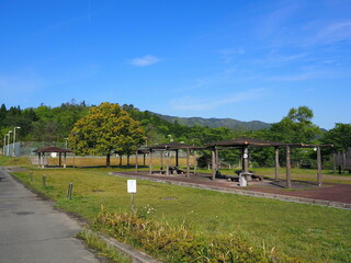 京都・烟河 - BBQエリア