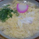 のざわ食堂 - 玉子とじうどん３００円