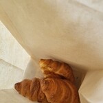 作並温泉 湯の原ホテル - ホテル製、今朝焼いたクロワッサン(=^ェ^=)