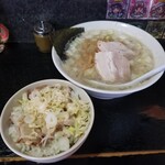 塩そば専門店 桑ばら - 鯛煮干塩そば＋チャーマヨ丼