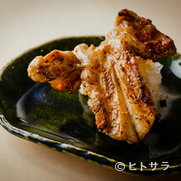 コリッ、パリッ。二度美味しい希少部位・薬研軟骨の新しい食べ方『とりかわず』