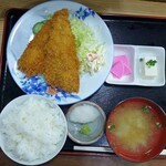 四十路 - アジフライ定食