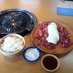 ジンギスカン白樺 - ラムジンギスカン2人前、ジンギスカン1人前