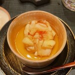 くろ﨑 - 2022.4.  伊勢海老の茶碗蒸し