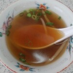 Dontaku - おにぎり（２個）に付いてくるスープ