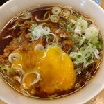 一〇そば - 白身は先にｽﾞｽﾞｯﾄしました