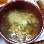 鶴亀 - ミニラーメン（日替わりランチ内）