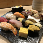 Toyozushi - ランチにぎり11貫　税込み1000円