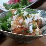 美味しい炭火焼き居酒屋 金魚 - 自家製タルタルソースのチキン南蛮(４人分？)