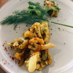 スパイス計画 - ブロッコリーの茹であげマスタードと玉子のベンガル風ソース♪