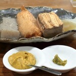 大八 - こんにゃく、ごぼてん、焼き豆腐