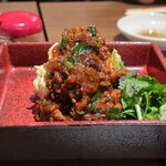 酒バク - 麻婆肉味噌ポテサラ